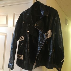 Forever 21 Contemporary - Faux Leather Jacket